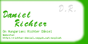 daniel richter business card